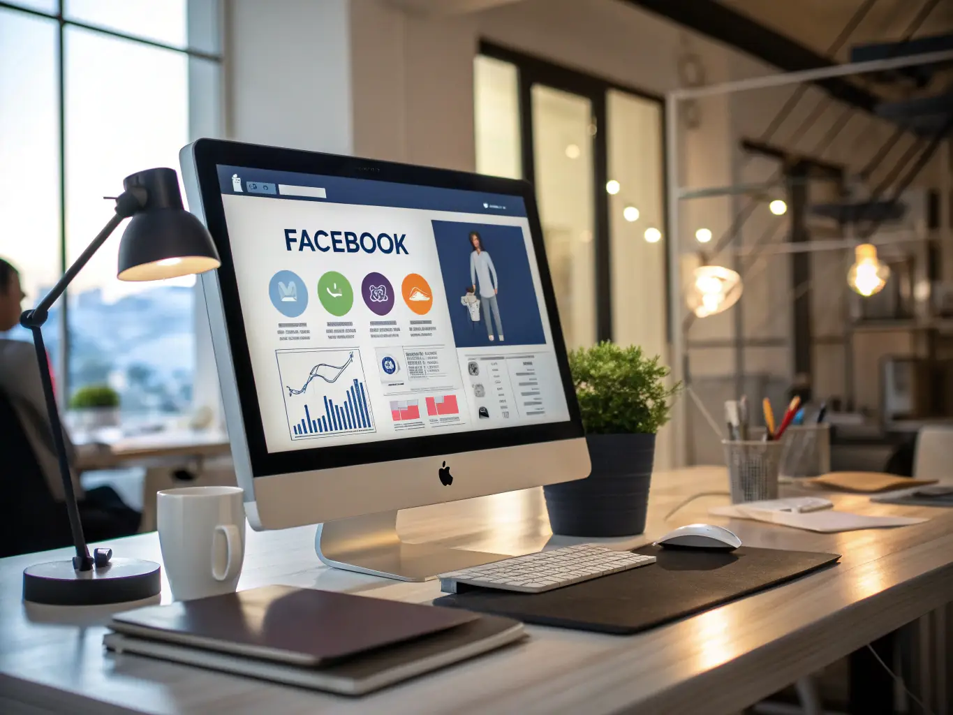 A visually engaging image showcasing targeted Facebook Ads and Google PPC campaigns, highlighting Zen Mortgage Leads' expertise in paid advertising.