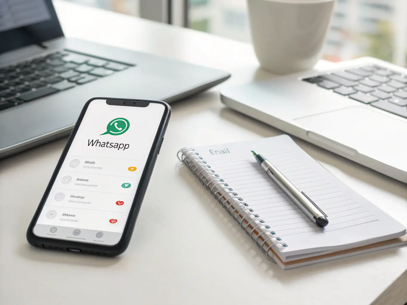 An image representing automated email and SMS follow-up systems, illustrating Zen Mortgage Leads' lead nurture process.